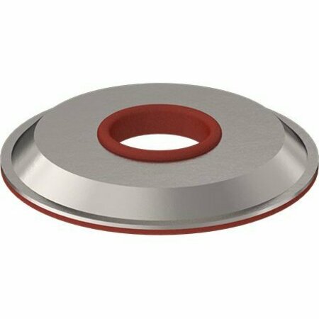 BSC PREFERRED Pressure-Rated Metal-Bonded Sealing Washer for M6 Screw Size 5.9 mm ID 19.1 mm OD 91195A144